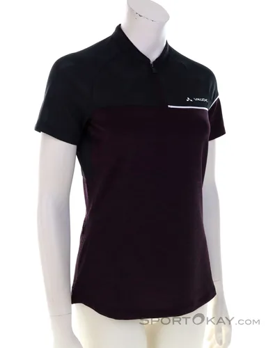 VAUDE Women's Altissimo Shirt - Fahrradbekleidung - Atmungsaktives und schnelltrocknendes Radtrikot aus recyceltem Polyester, ideal für umweltbewusste Mountainbikerinnen.