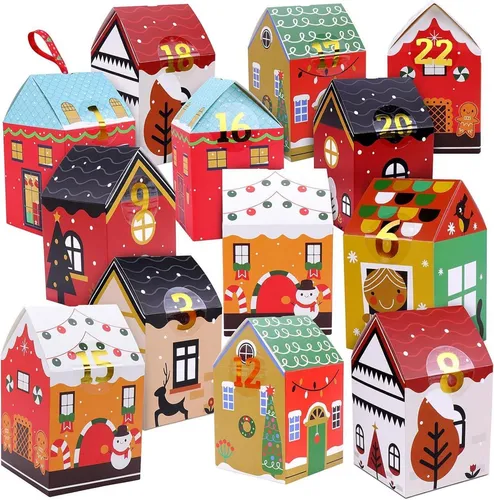 DIY Adventskalender zum Befüllen für Kinder