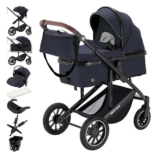 Kinderwagen Blau von Daliya