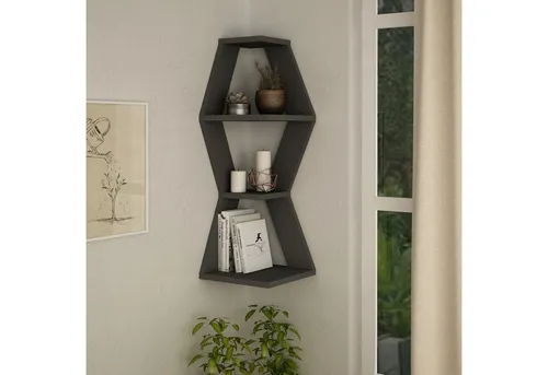Wandregale & Simse Schwarz von Decortie