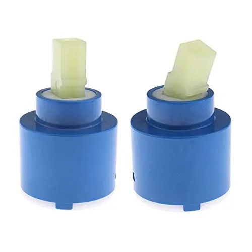 Stück Keramikscheiben-Kartusche, 35 mm, Kunststoff, für Bad, Waschbecken, Dusche, Hebel, Mischbatterie, Badezimmer, Waschbecken, Reparatur, Ersatz 2