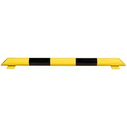 Produktbild Moravia Rammschutz-Balken schwarz/gelb Rundrohr 76 x 3,0 mm 1200 mm lang