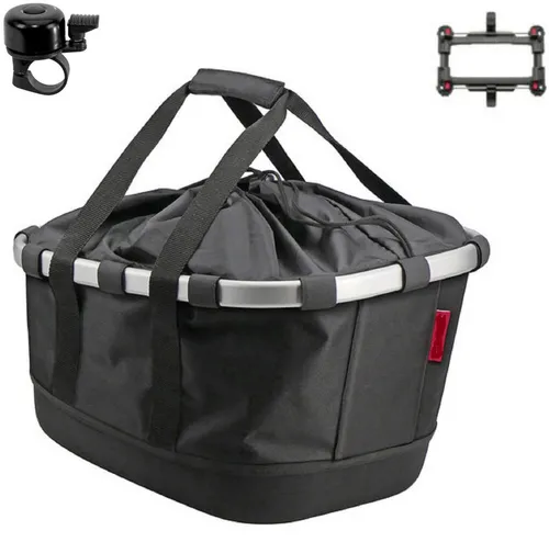 maxxi4you Rixen & Kaul Gepäckträgertasche Bikebasket GT UniKlip 2 Schwarz