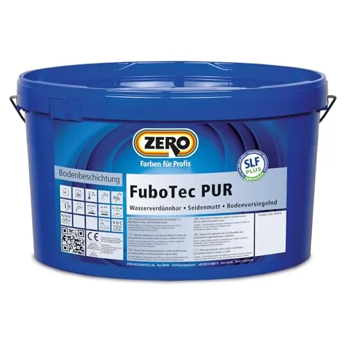 Zero FuboTec PUR AgBB 255 2,5 l Fußbodenfarbe von Zero