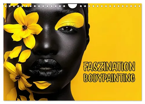 Susan Michel | Faszination Bodypainting 2026 - Wandkalender im DIN A4 Querformat mit 14 beeindruckenden Bodypainting-Kunstwerken, perfekt für Kunstliebhaber und kreative Inspiration.