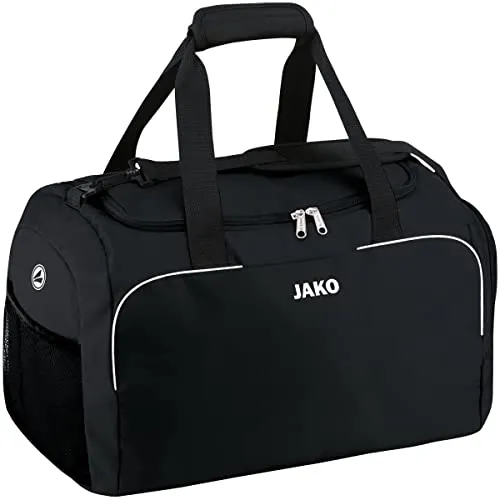 JAKO Sporttasche Herren Classico - Gym Bag mit Innentasche, geräumigem Hauptfach mit 2 Wege-Reißverschluss & Mesh-Fach, Verstellbarer Schultergurt