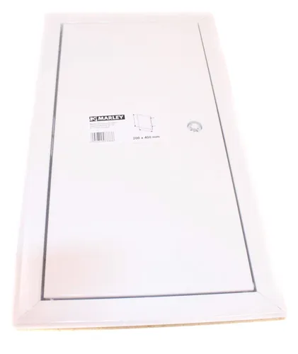 Marley Revisionstür weiß beschichtet 200x400 - 068886 - Robuste Revisionstür aus Deutschland, ideal für den einfachen Zugang zu Installationen und Wartungsarbeiten.