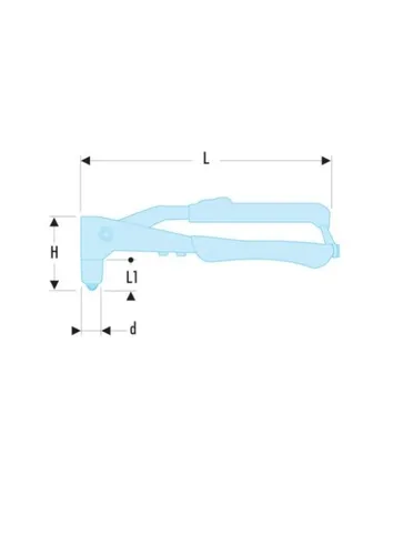 Nietzange für Blindniete 3 von Facom