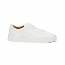 BOSS 50536841 Gary Leder Turnschuhe für Herren - Stylische weiße Sneaker aus hochwertigem Leder mit Schnürsenkeln, ideal für lässige Looks und maximalen Komfort.