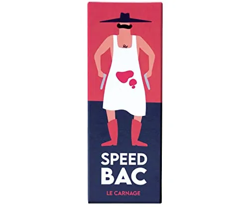 Speed Bac – Gesellschaftsspiel für Erwachsene – schnell und wahnsinnig – 2 bis 7 Spieler – Gesellschaftsspiel