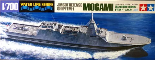 Tamiya 31037 - 1:700 JMSDF FFM-1 MOGAMI Bausatz - Modellbausatz im Maßstab 1:700 des FFM-1 MOGAMI, ideal für kreative Bastler ab 14 Jahren, bietet ein authentisches maritimes Erlebnis.