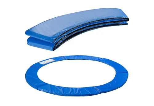 Arebos Trampolin-Randabdeckung Ø 244 cm - Trampolinrandabdeckung aus reißfestem PVC und PE, bietet durch 20 mm EPE-Schaumstoff hervorragenden Schutz vor Verletzungen und ist UV-resistent sowie wasserbeständig.