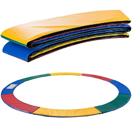 Arebos Trampolin Randabdeckung Federschutz Ø 305 cm | Trampolin Randschutz | Trampolinzubehör aus PVC und PE | Reißfest | Federabdeckung 100% UV-beständig & wasserabweisend | Bunt