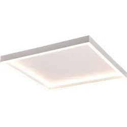 Trio Lighting quadratische LED-Deckenleuchte Rotonda 20W 3000K - Moderne LED-Deckenleuchte für den Innenbereich, energieeffizient mit 20W und warmweißem Licht, ideal für stimmungsvolle Beleuchtung in jedem Raum.