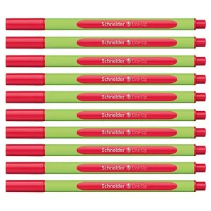 Schneider Line-Up Fineliner rot 0,4 mm, 10 St.