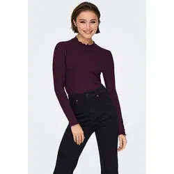 JDY Longsleeve in Aubergine - L von JDY