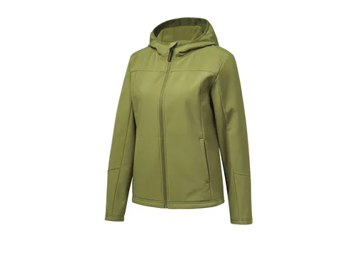 CRIVIT Damen Jacke Softshell Thermo Outdoor (Grün, S(36/38))