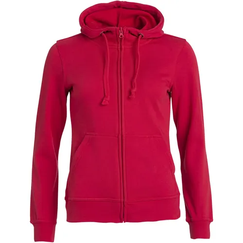 New Wave Basic Zip-Jacke Damen - rot