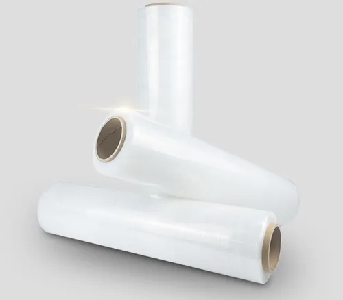 BAYLI Klebeband 3 Rollen - Stretchfolie 500mm x 150m 23my - 3 Rollen hochwertige Stretchfolie für sicheres Verpacken. Mit 500mm Breite und 150m Länge ideal für Umzüge und Transporte. Extra starke Dehnbarkeit schützt Ihre Waren zuverlässig vor äußeren Einflüssen.