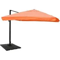 Gastronomie-Ampelschirm MCW-A96 – 3x4m Sonnenschirm mit Kurbel