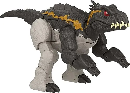 Mattel JURASSIC WORLD Fierce Changer Massive Stretch - Indoraptor & Brachiosaurus Verwandlungsspielzeug, aufregender 2-in-1-Spaß für Dinosaurier-Liebhaber ab 6 Jahren