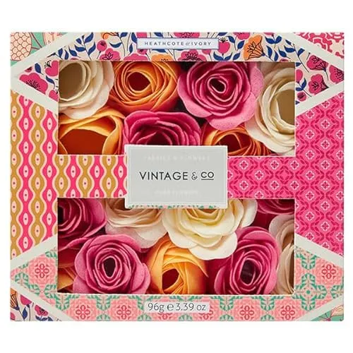 Heathcote & Ivory Fabrics & Flowers Duftseifen Blumen 96 g