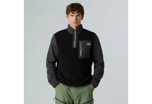 THE NORTH FACE Jacke M YUMIORI 1/4 ZIP - Mäntel & Jacken, warme und nachhaltige Fleecejacke aus 100% recyceltem Polyester, ideal fürs Wandern mit praktischen Eingrifftaschen und Stretchbündchen für besten Komfort.