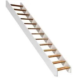 Dolle Raumspartreppe Paris in weiß von DOLLE