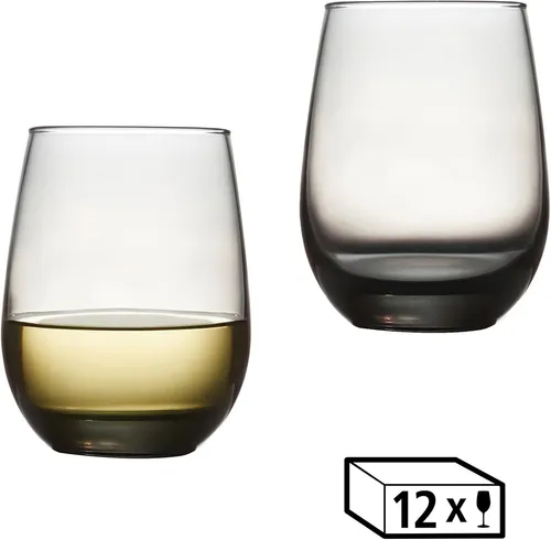 Libbey 12er Set Weinglas in grau von Libbey