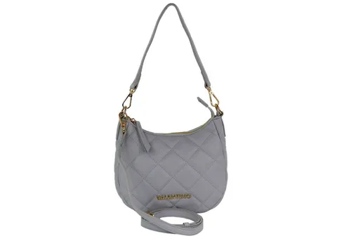 Mario Valentino Handtasche Oscarina VBS3KK39 - Grau - Elegante Damenhandtasche - Damentaschen aus hochwertiger Lederimitation, stilvolles Design in Grau, ideal für den täglichen Gebrauch und besondere Anlässe.
