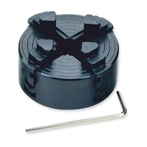 Proxxon Vierbackenfutter DB 250, 27024 - Tischkreissägen-Zubehör mit einzeln verstellbaren Backen für präzise Bearbeitung und optimale Spannkraft.