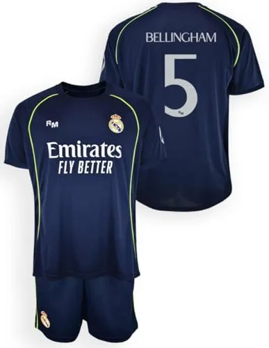 Real Madrid Set für Kinder, 2. Mannschaft, 25-26, Unisex, Kinder