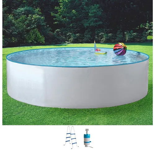 my POOL BWT Rundpool (Set, 3-tlg), Höhe 90 cm, in verschiedenen Größen