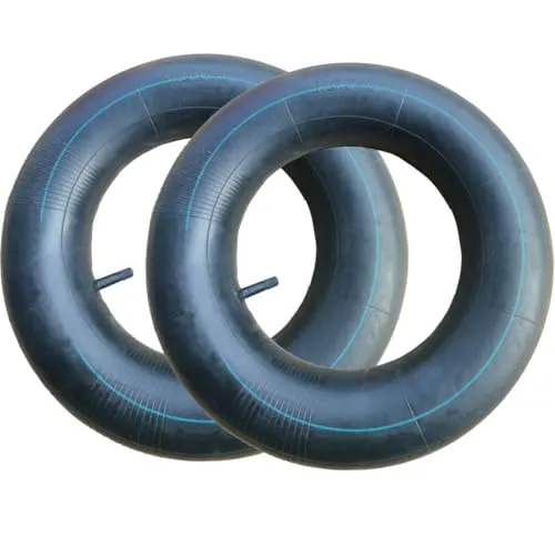 2xSchlauch 4.00-8 mit geradem Ventil TR13 für Schubkarren,Sackkarren,Rasenmäher,Gartentraktor,Golfwagen Gokart,Gartenanhänger