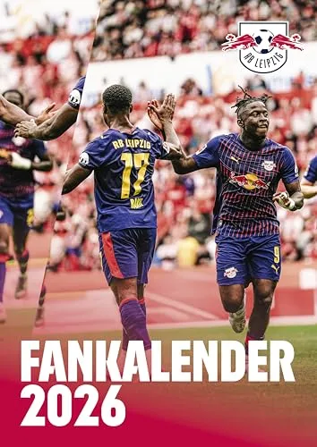 RB Leipzig 2026 - Fankalender für Fans - Der RB Leipzig 2026 Fankalender bringt die besten Momente des Teams ins Zuhause. Ideal für alle Fans, die ihre Leidenschaft das ganze Jahr über festhalten möchten.