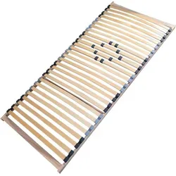 Coemo BASIC Lattenrost starr 80x160 cm – Ergonomischer Schlafkomfort - Lattenroste – 7 ergonomische Zonen für punktuelle Entlastung und individuelle Härteverstellung für optimalen Schlafkomfort.