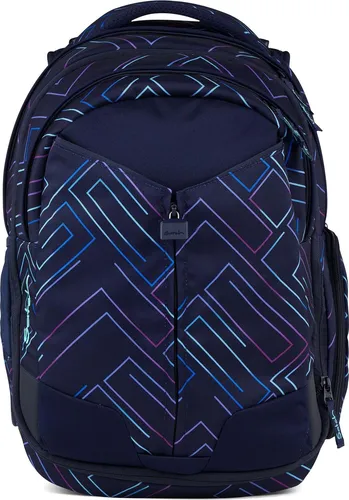Satch Match Schulranzen ab 5. Klasse, ergonomisch mit 35 L Stauraum - Ergonomischer Schulranzen für die weiterführende Schule mit smarten Fächern, Laptop- und Tabletfach sowie umweltfreundlicher Herstellung – ideal für lange Schultage!