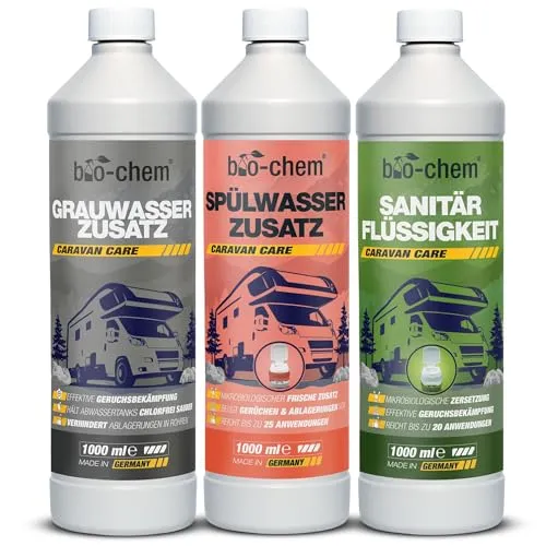 bio-chem 3er Campingtank-Set von bio-chem