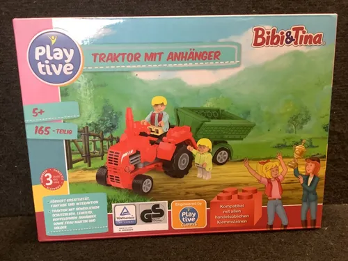 NEU! Playtive Clippys Bibis und Tina Traktor ungeöffnet!
