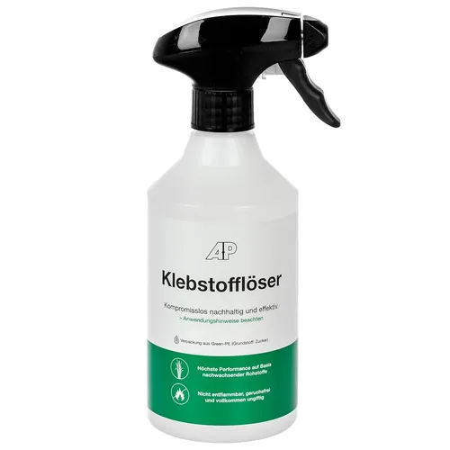 AP Klebstofflöser, 500 ml - 100% nachhaltiger Klebstoffentferner, Etikettenlöser