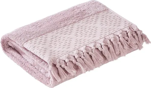 done.® Duschtuch Provence Bohéme - Boho-Style mit Fransen - Badetücher im Boho-Style, aus weichem Walkfrottier, besonders saugfähig und ein schickes Designelement für dein Bad. Qualität und Stil vereint!