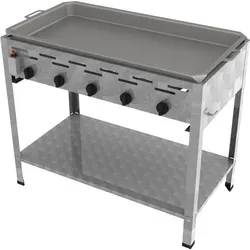 ChattenGlut Gastrobräter 18kW mit Edelstahlpfanne - Grill der Kategorie Grills, leicht und robust mit 20% geringerem Gasverbrauch, ideal für Profis und vielseitig einsetzbar.
