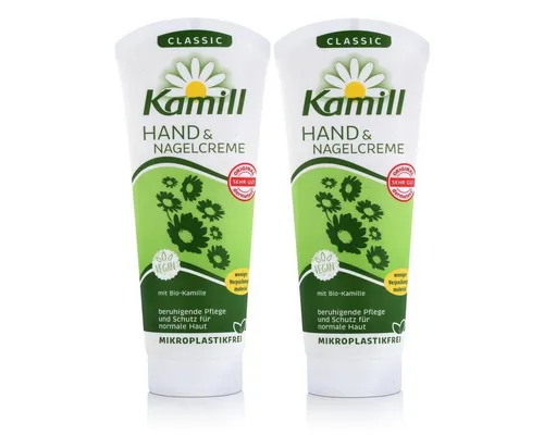 Kamill Hautcreme Kamill Hand & Nagelcreme Classic 100ml - Handcreme Kamillenextrakt (2e