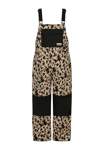Protest Skihose PRTCarina JR beige|braun 164 - Wasserabweisende und atmungsaktive Skihose für Kinder, ideal für den Skiurlaub. Mit praktischen Knöchelmanschetten und Hosenträgerclips bietet sie hohen Tragekomfort und optimale Bewegungsfreiheit.