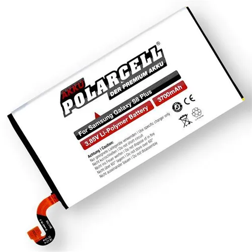 PolarCell Akku für EB-BG955ABE - Samsung Galaxy S8 Plus 3700mAh Batterie Handy