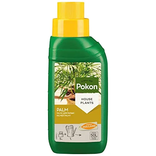 Pokon Palmen-Flüssigdünger 250ml, Flüssige Spezialnahrung für alle Palmenarten, mit Extra Eisen
