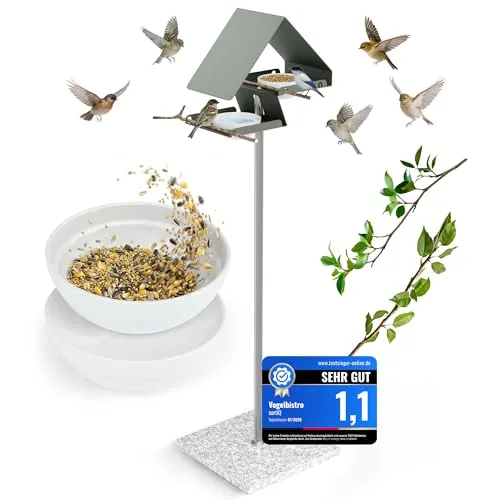 Vogelhäuschen Grau von sortiQ