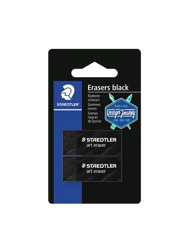 Staedtler Eraser rasoplast black 2x blister 526B3BK2-C