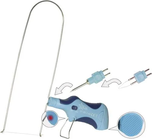 Star Tec ST 106 Multi-Tool - 6V 15.5W Lötkolben mit Löt- und Brennspitze, vielseitig und ideal für präzise Arbeiten