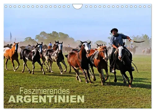 Faszinierendes Argentinien Wandkalender 2026 - Kalender mit atemberaubenden Fotografien Argentiniens, hochwertige Spiralbindung und umweltfreundliches FSC-zertifiziertes Papier – perfekt als Geschenk für jeden Anlass.